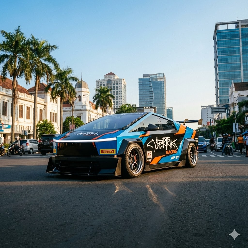 Tesla Cybertruck Tri Motor